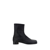 Margiela Black Camel Hair  Flat Boots